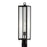 Atlas Lighting Capture 24.5''H 1Lt Outdoor Post Light, Black/Clear