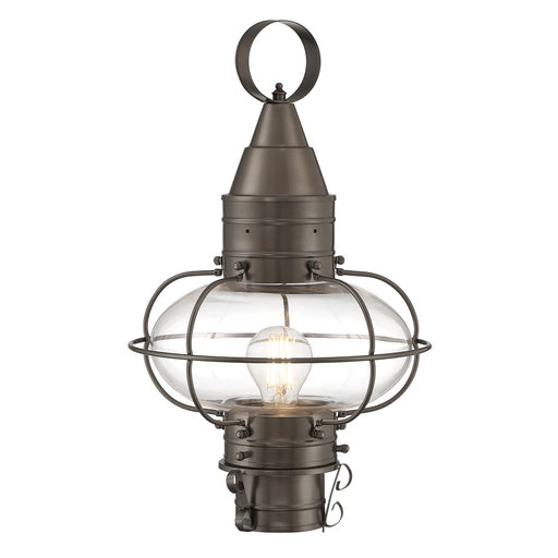 Atlas Lighting Classic Onion 17.5''H 1Lt Outdoor Post Light, Bronze