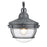 Atlas Lighting Eastport 12''H 1Lt Outdoor Post Light, Zinc/Clear