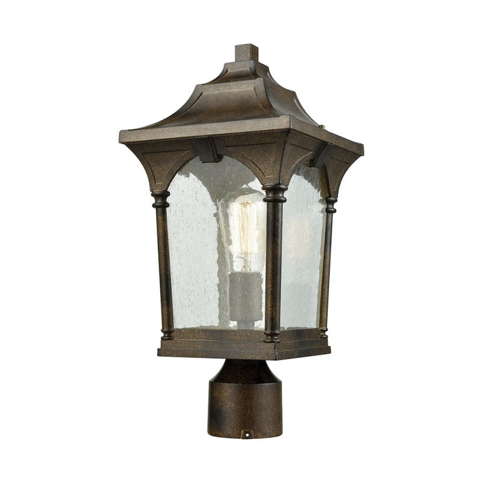 Atlas Lighting Loringdale 17''H 1Lt Outdoor Post Light, Bronze