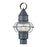 Atlas Lighting Onion 19'' High 1Lt Outdoor Post Light, Zinc/Clear
