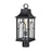 Atlas Lighting Triumph 19.75''H 1Lt Outdoor Post Light, Black/Clear