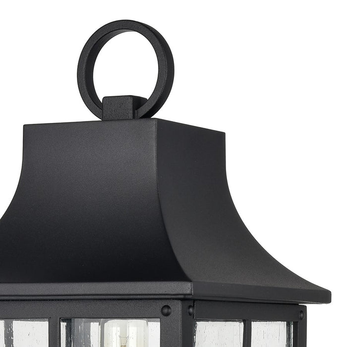Atlas Lighting Triumph 19.75''H 1Lt Outdoor Post Light, Black/Clear