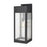 Atlas Lighting Angus 26.25''H 1Lt Outdoor Sconce, Charcoal/Clear