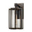 Atlas Lighting Bianca 16'' High 1Lt Outdoor Sconce, Bronze/Clear