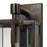 Atlas Lighting Bianca 16'' High 1Lt Outdoor Sconce, Bronze/Clear