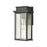 Atlas Lighting Braddock 13'' High 1Lt Outdoor Sconce, Bronze/Clear