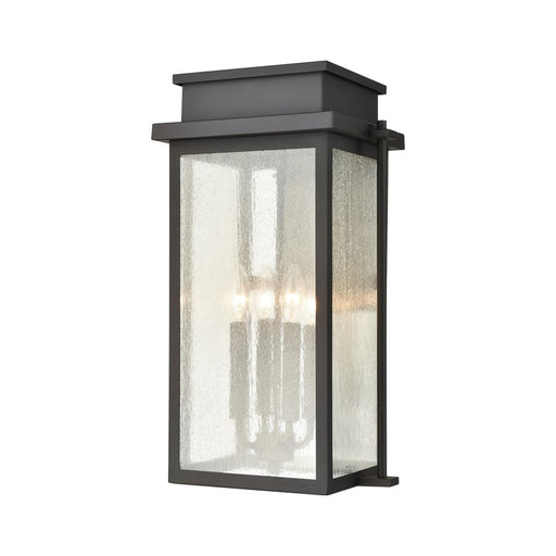 Atlas Lighting Braddock 20'' High 4Lt Outdoor Sconce, Bronze/Clear - OL11293-BZ