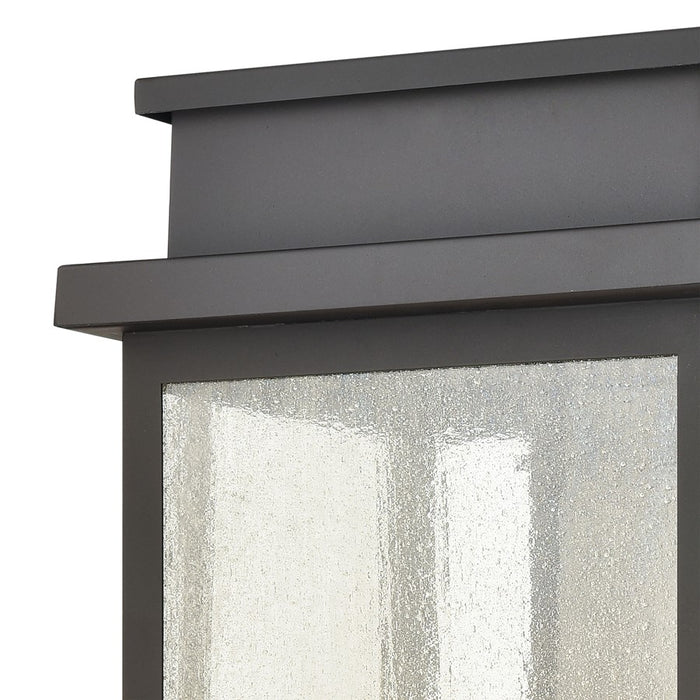 Atlas Lighting Braddock 20'' High 4Lt Outdoor Sconce, Bronze/Clear