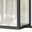 Atlas Lighting Braddock 20'' High 4Lt Outdoor Sconce, Bronze/Clear