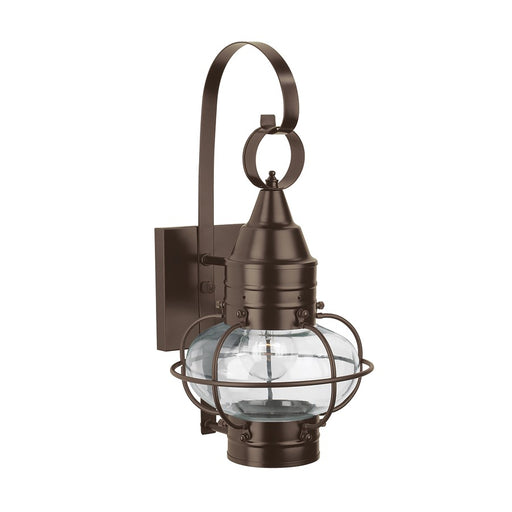 Atlas Lighting Classic Onion 16''H 1Lt Outdoor Sconce, Bronze/Clear - OL11295-BZ