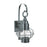 Atlas Lighting Classic Onion 16''H 1Lt Outdoor Sconce, Gun Metal