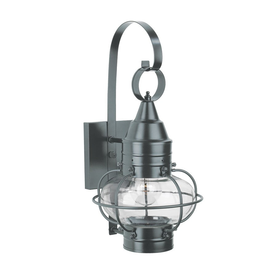 Atlas Lighting Classic Onion 16''H 1Lt Outdoor Sconce, Gun Metal