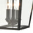 Atlas Lighting Main Street 16''H 3Lt Outdoor Sconce, Black/Clear