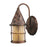 Atlas Lighting Rustica 14'' High 1Lt Outdoor Sconce, Copper/Amber