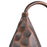 Atlas Lighting Rustica 14'' High 1Lt Outdoor Sconce, Copper/Amber