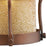 Atlas Lighting Rustica 14'' High 1Lt Outdoor Sconce, Copper/Amber