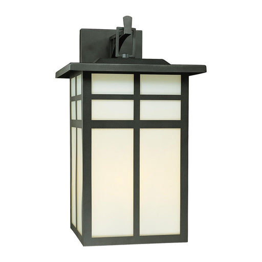 Atlas Lighting Mission 19'' High 3Lt Outdoor Sconce, Black/No Shade - OL11391-BK