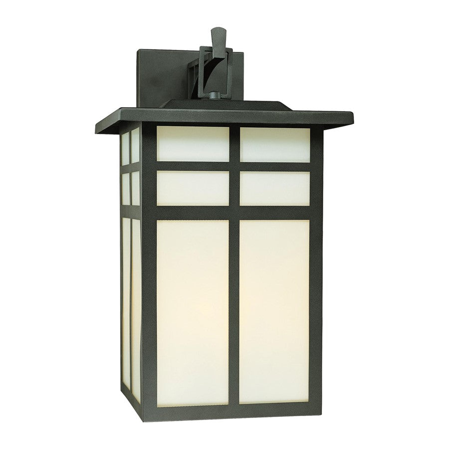 Atlas Lighting Mission 19'' High 3Lt Outdoor Sconce, Black/No Shade - OL11391-BK