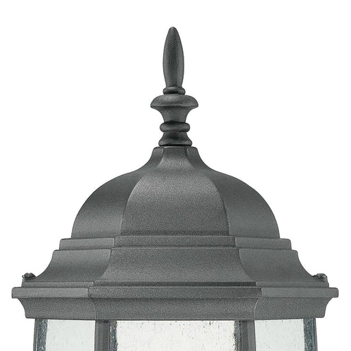 Atlas Covington 21.5''H 1Lt Outdoor Post Light, Black/No Shade