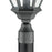 Atlas Covington 21.5''H 1Lt Outdoor Post Light, Black/No Shade