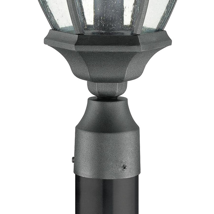 Atlas Covington 21.5''H 1Lt Outdoor Post Light, Black/No Shade