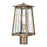 Atlas Lighting Kirkdale 17''H 2Lt Outdoor Post Light, Vintage Brass