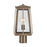 Atlas Lighting Kirkdale 17''H 2Lt Outdoor Post Light, Vintage Brass
