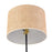 Atlas Lighting Baitz 62.5''H 1Lt Floor Lamp, Matte Black/Natural