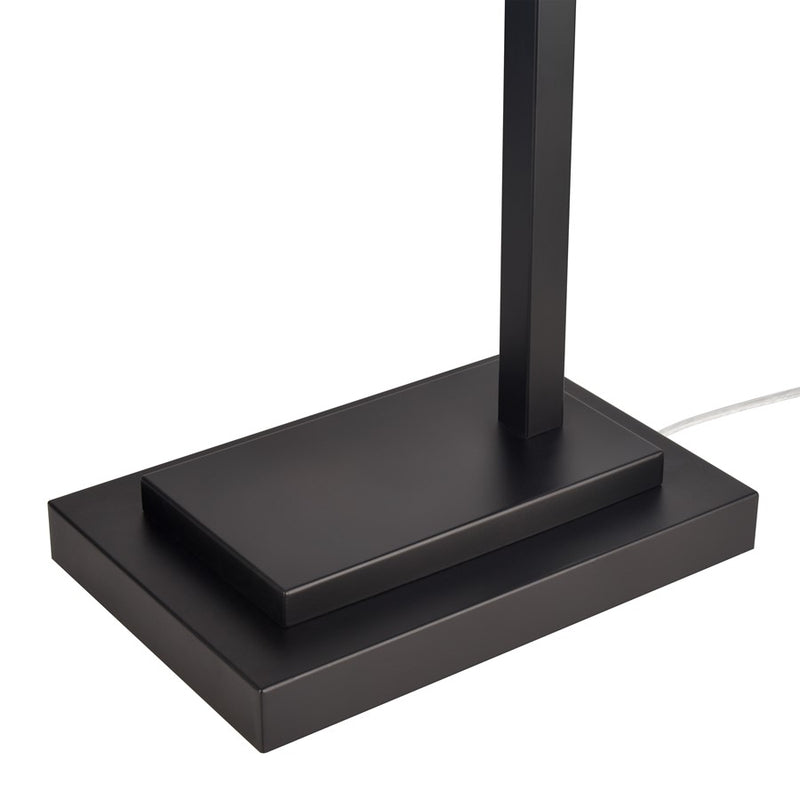 Atlas Baitz 62in Floor Lamp | Transitional Matte Black Metal and Natural Rattan Drum Shade | Living Room & Bedroom | Model PL11001-BK