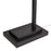 Atlas Lighting Baitz 62.5''H 1Lt Floor Lamp, Matte Black/Natural