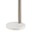 Atlas Lighting Peterborough 85.5''H 5Lt Floor Lamp, Nickel/Nickel