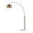 Atlas Lighting Solar Flair 77''H 1Lt Floor Lamp, Aged Brass/Gold