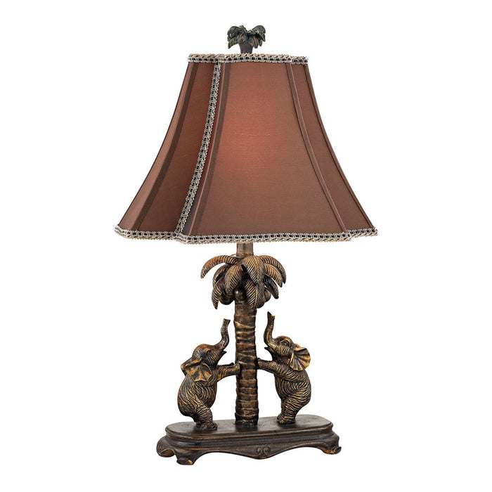 Atlas Lighting Adamslane 24'' High 1Lt Table Lamp, Bronze/Copper