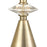 Atlas Lighting Annetta 33''H 2Lt Table Lamp Set of 2, Brass/White