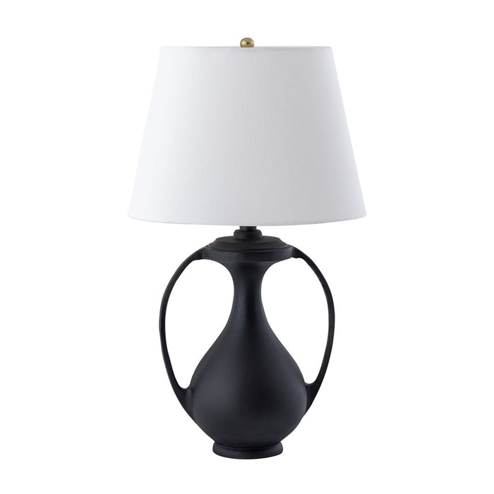 Atlas Lighting Anpell 25'' High 1Lt Table Lamp, Black/White