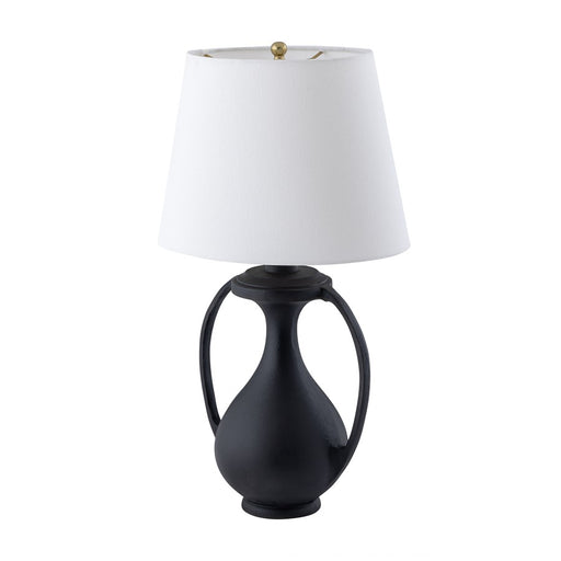 Atlas Lighting Anpell 25'' High 1Lt Table Lamp, Black/White