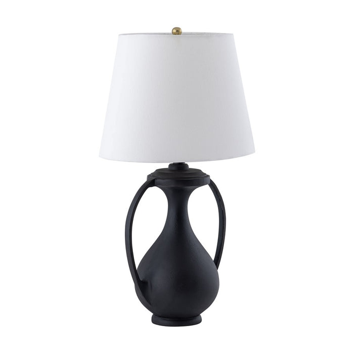 Atlas Lighting Anpell 25'' High 1Lt Table Lamp, Black/White