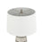 Atlas Lighting Ansley 30'' High 1Lt Table Lamp, Gray/White