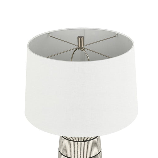 Atlas Lighting Ansley 30'' High 1Lt Table Lamp, Gray/White