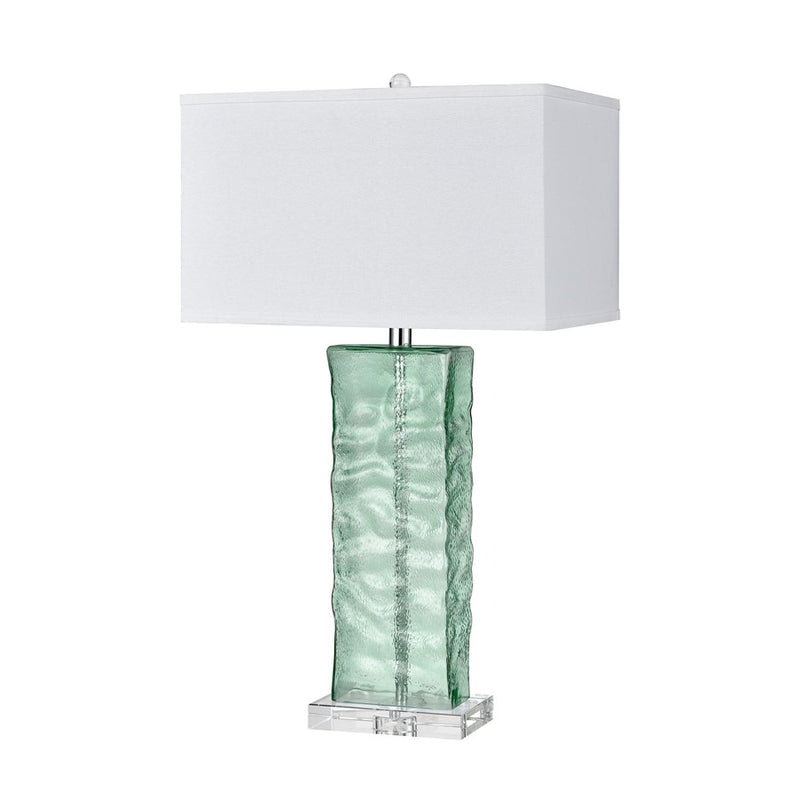 Atlas Lighting Arendell 30'' High 1Lt Table Lamp,Lt Green/White