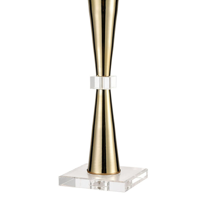 Atlas Lighting Brandt 32'' High 1Lt Table Lamp, Gold/White