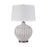 Atlas Lighting Brinley 29'' High 1Lt Table Lamp, White/White