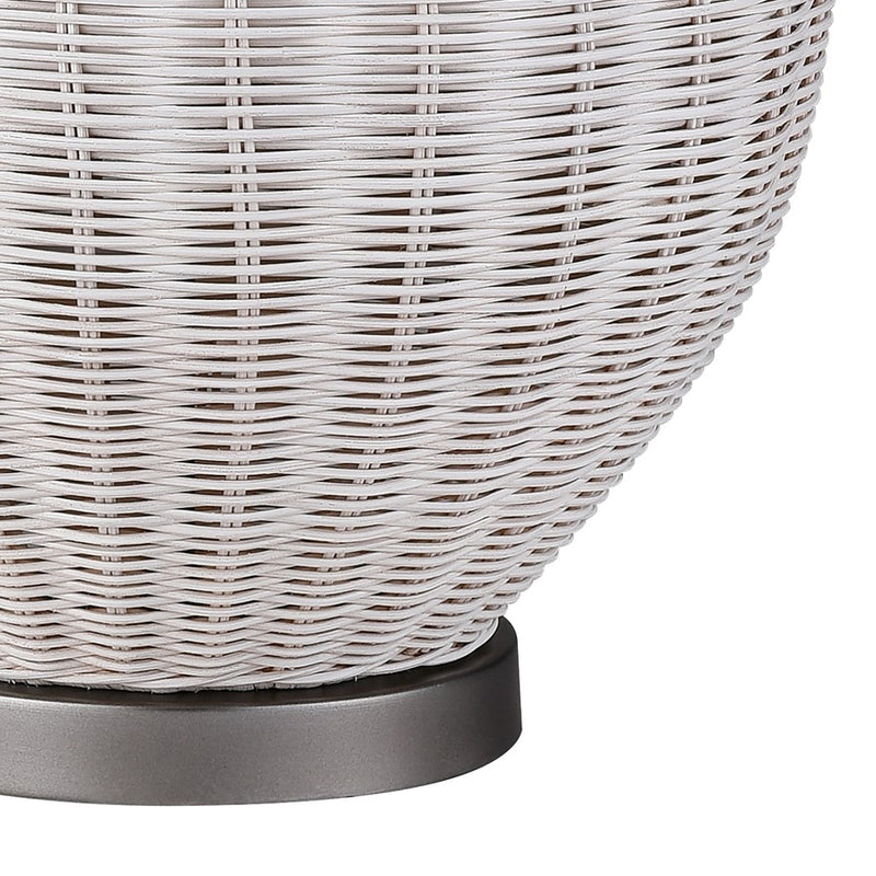Atlas Lighting Brinley 29'' High 1Lt Table Lamp, White/White
