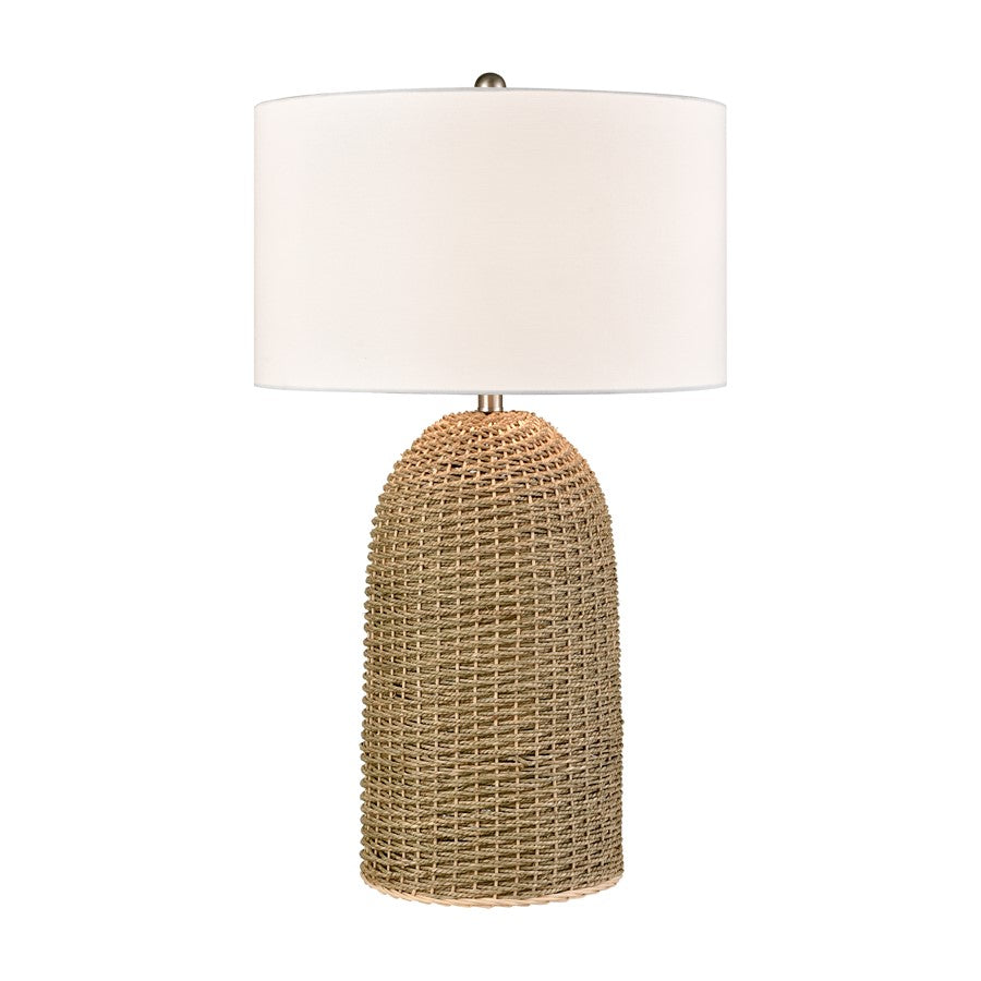 Atlas Lighting Coe 32'' High 1Lt Table Lamp, Natural/White