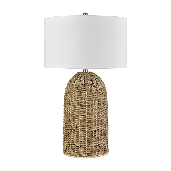 Atlas Lighting Coe 32'' High 1Lt Table Lamp, Natural/White
