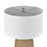 Atlas Lighting Coe 32'' High 1Lt Table Lamp, Natural/White