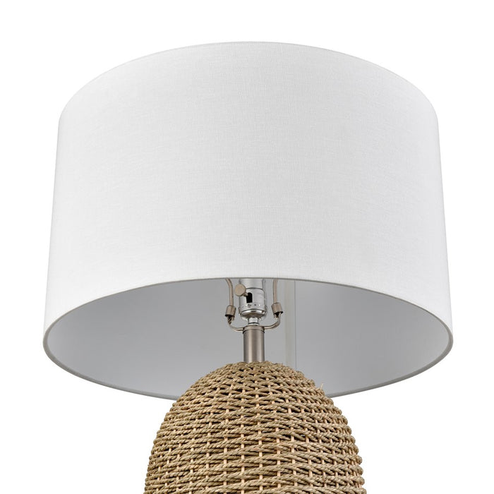 Atlas Lighting Coe 32'' High 1Lt Table Lamp, Natural/White