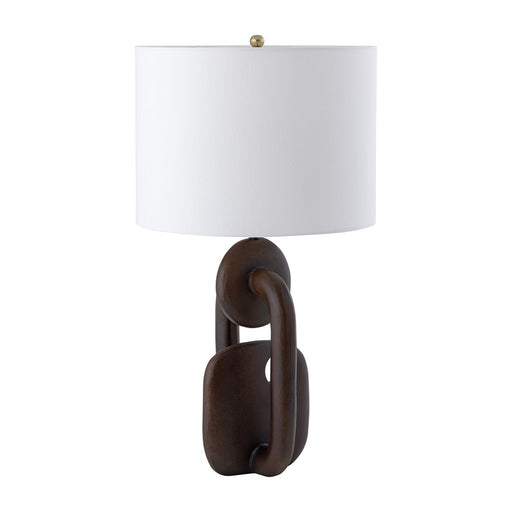Atlas Lighting Colden 25.5'' High 1Lt Table Lamp, Bronze/White