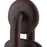 Atlas Lighting Colden 25.5'' High 1Lt Table Lamp, Bronze/White